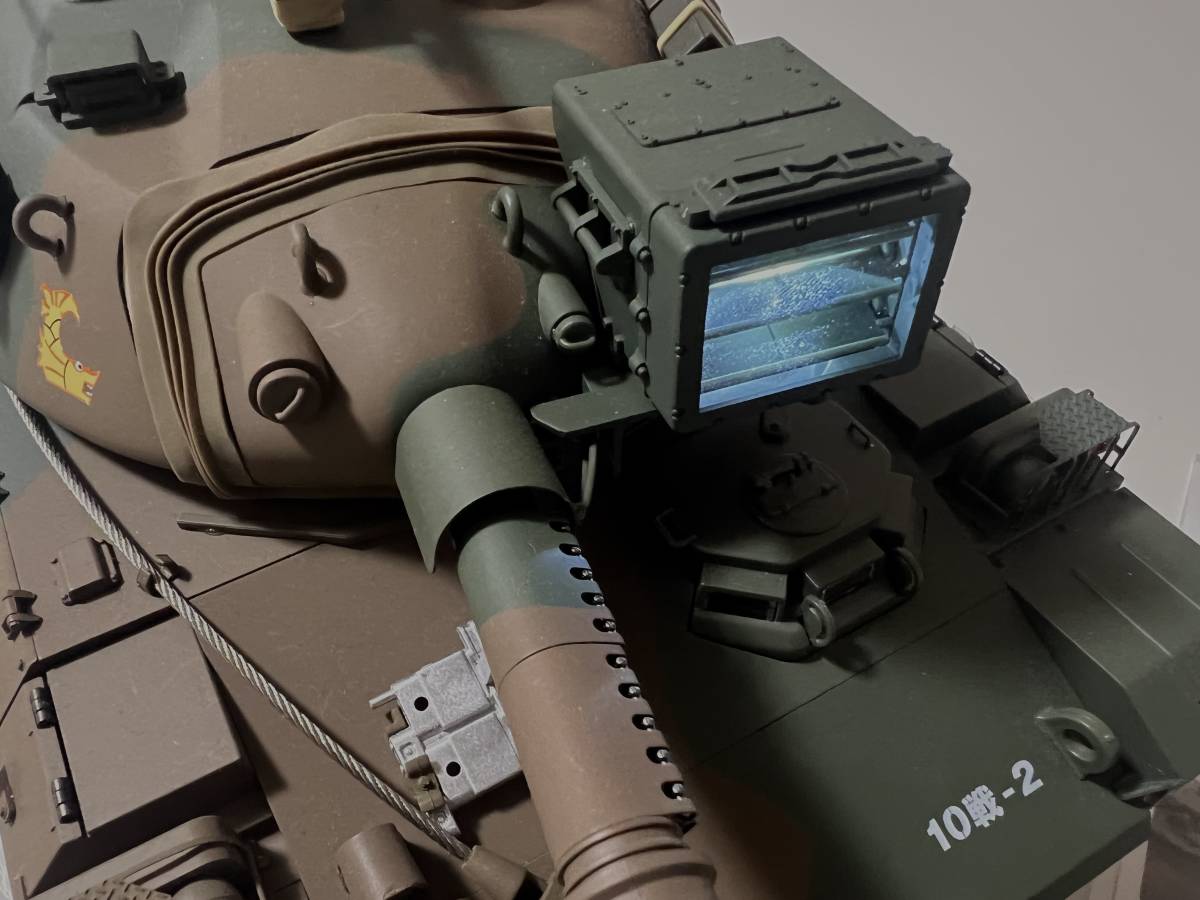 アシェット・コレクションズ 74式戦車をつくる 完成品 動作部分 アシェット・コレクションズ 74式戦車をつくる 完成品 動作部分