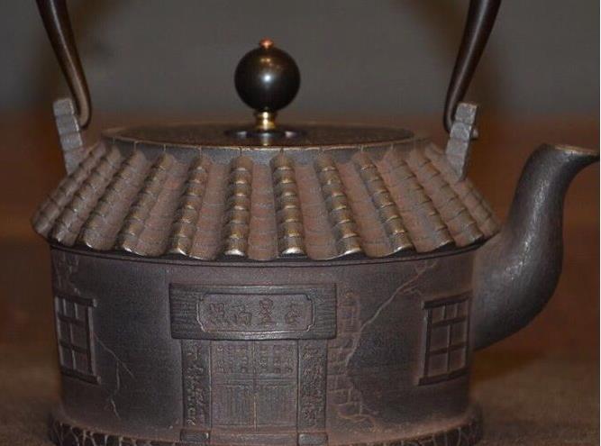 ァッション人気ブランドランキング 希少新品!鉄の缶鋳造鉄のお茶の専用の漆の層のない湯沸かの手製 鉄瓶