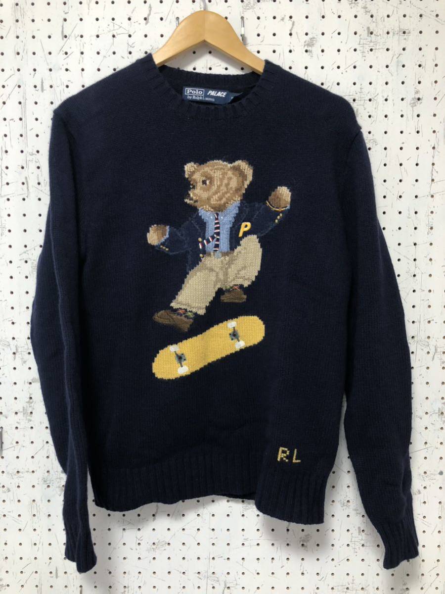 USED】M Palace Ralph Lauren Bear knit 即完売 POLO RALPH LAUREN