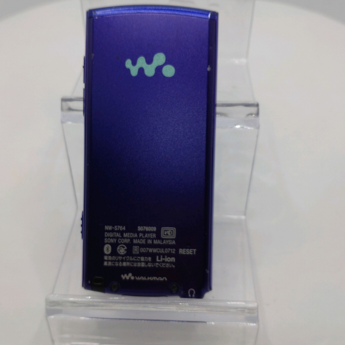 SONY WALKMAN　デジタルメディアプレーヤー　NW-S764_画像4