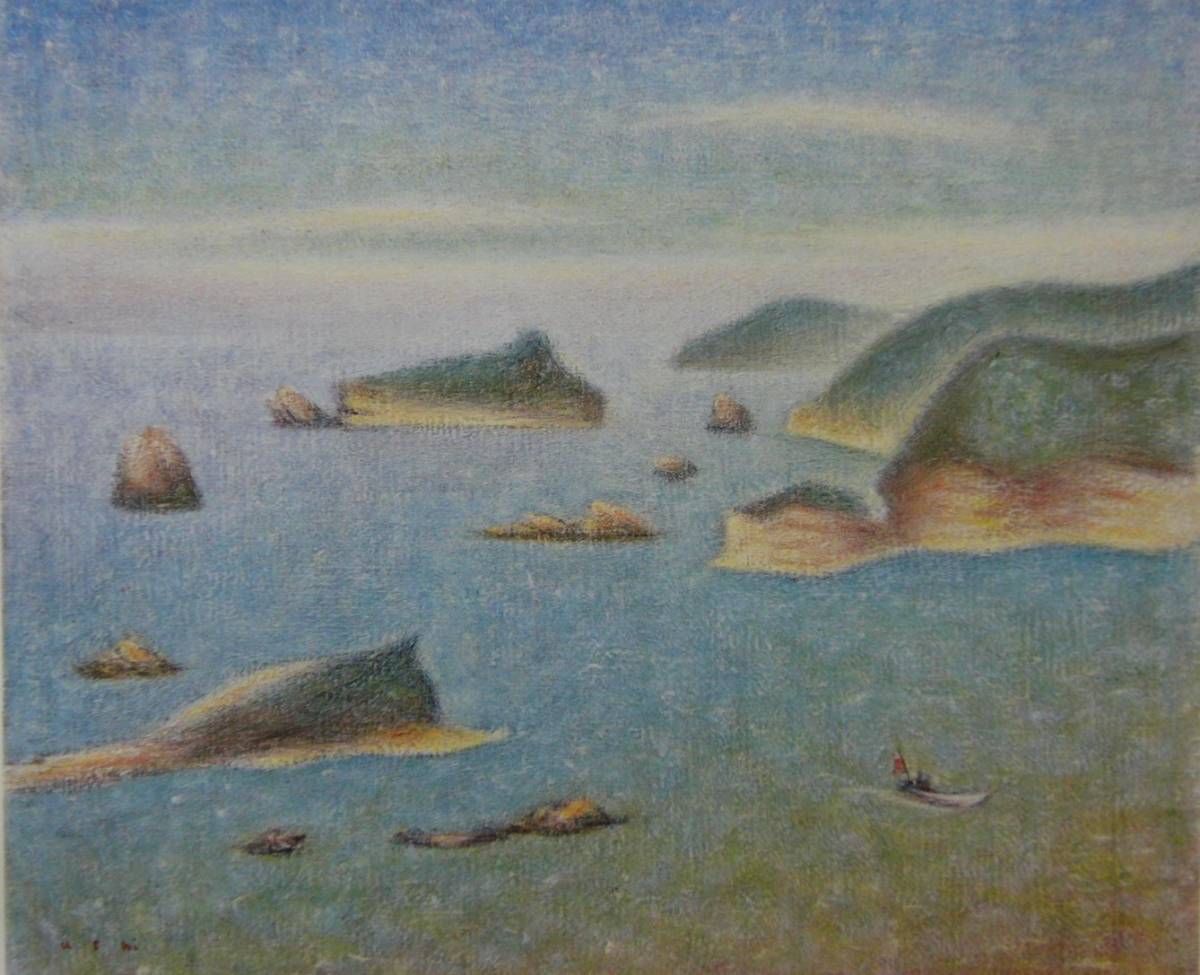 ヤフオク! - 牛島 憲之 「伊豆の海凪ぐ」 希少画集・額装画