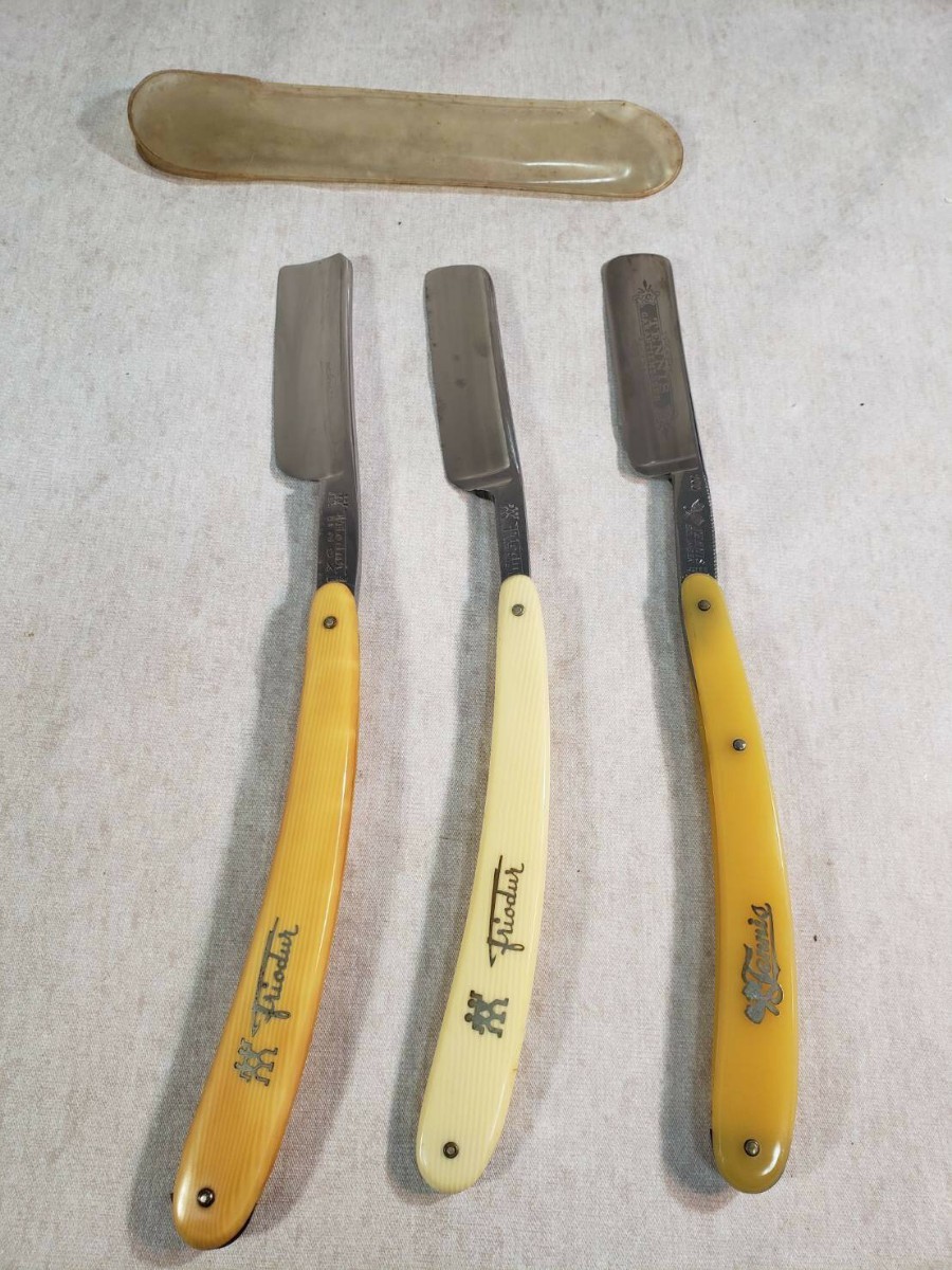 大人気大人気理容 プロ用剃刀と剃刀研ぎ(馬の革) その他 | bksolar.com.br