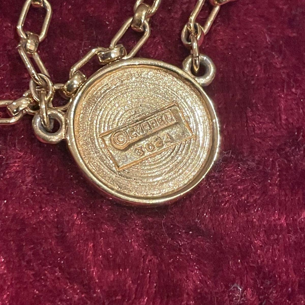 希少 美品 vintage CHANEL シャネル 逆COCO ココマーク メダル コイン