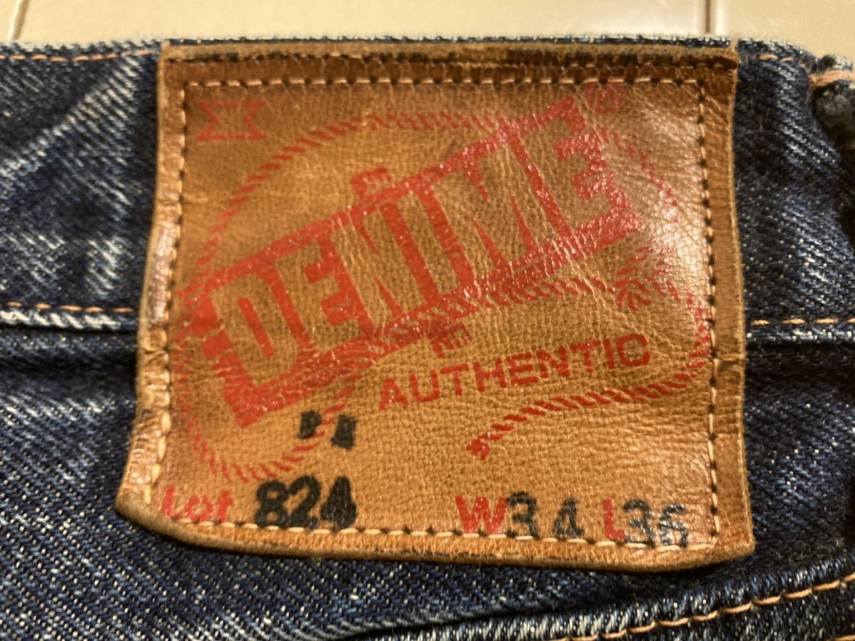 送料無料 良品 濃紺 DENIME W34 オリゾンティ XXドゥニーム 赤 送料無料 良品 濃紺 DENIME W34 オリゾンティ XXドゥニーム 赤