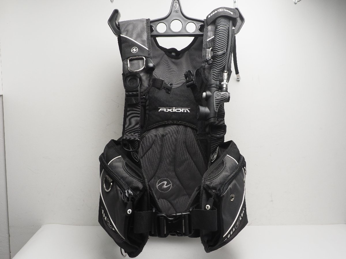 USED アクアラング AXIOM アクシオム BC サイズ:M 専用中圧ホース 取扱