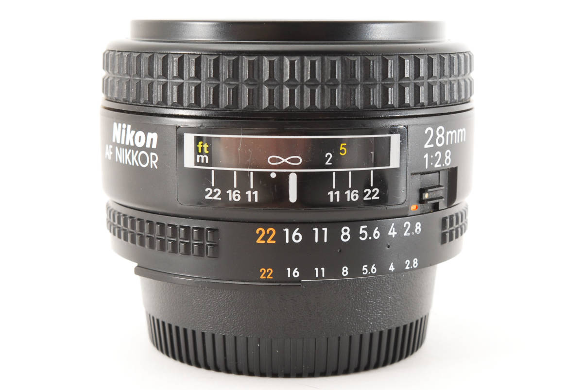 お見舞い NIKKOR AF Nikon [美品・完動品] 28mm 1857748 ニコンレンズ