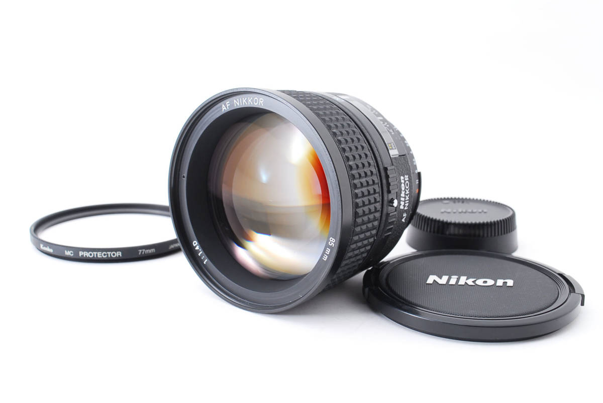 安価 ワタナベ f/1.4 85mm NIKKOR AF Nikon 美品・完動品 D 1862220