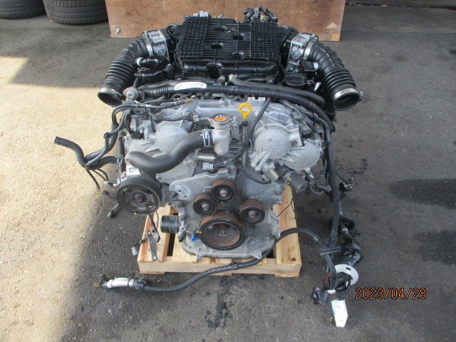 H27 日産 フェアレディZ バージョン T CBA-Z34 『 エンジン本体 H27 日産 フェアレディZ バージョン T CBA-Z34 『 エンジン本体