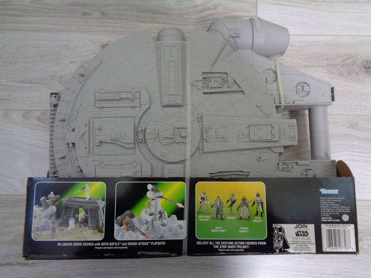 スターウォーズ ミレニアム・ファルコン号 キャリー・ケース 1997年 power of the force ケナー ハズブロ 新品 未開封 レア!_画像5