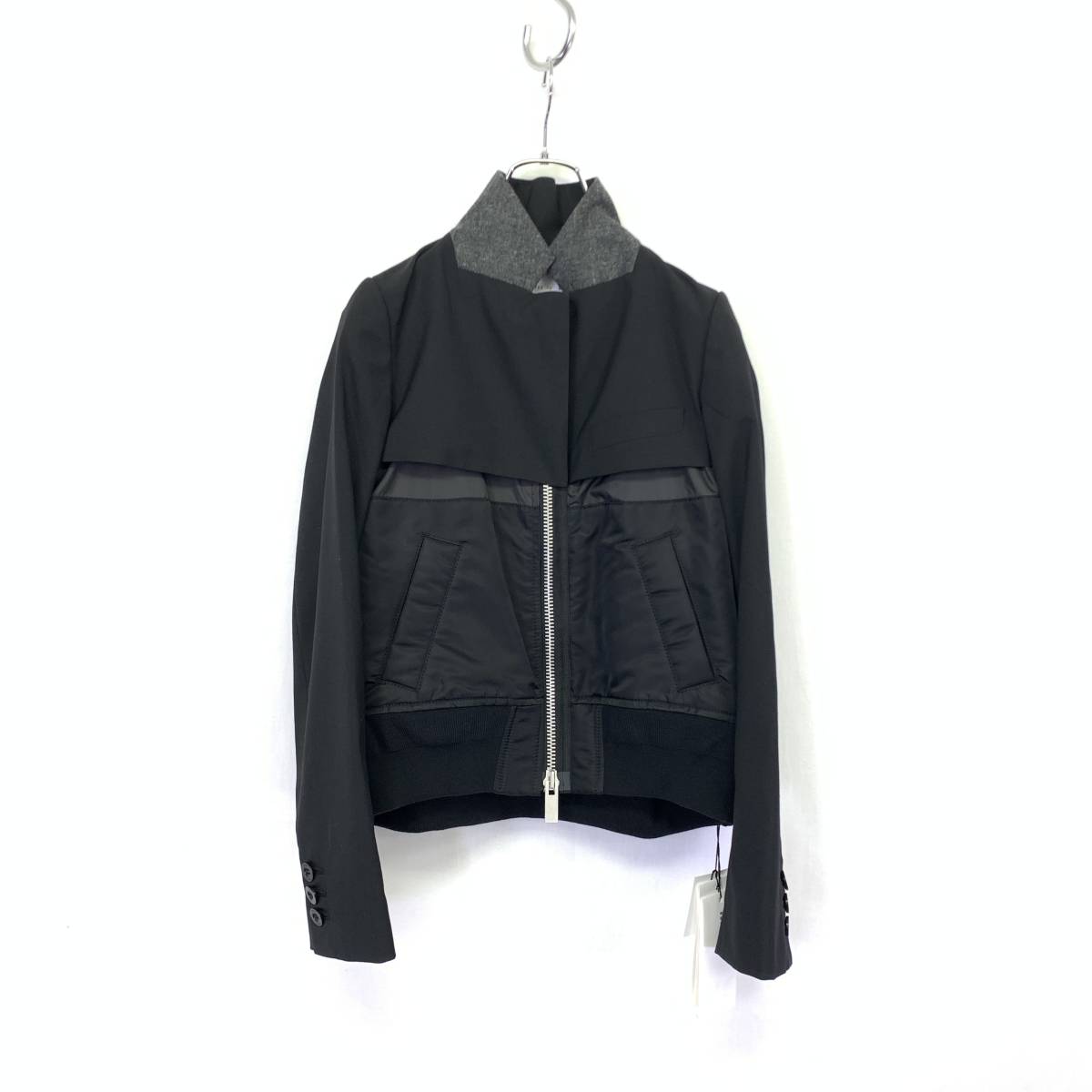 2022SS sacai Nylon Twill Mix Jacket サカイ ナイロンツイル ミックス