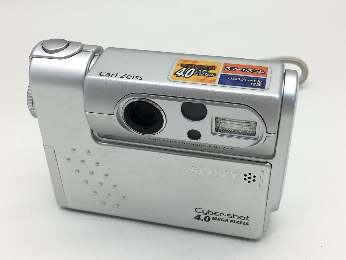 SONY DSC-F77 Carl Zeiss Distagon 2.8/7.65 コンパクト デジタルカメラ ジャンク 中古【UW040294】_画像1