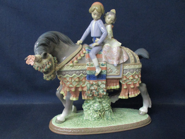 リヤドロ】 サン・ホセのお祭り フィギュリン 置物 絶版品 美品