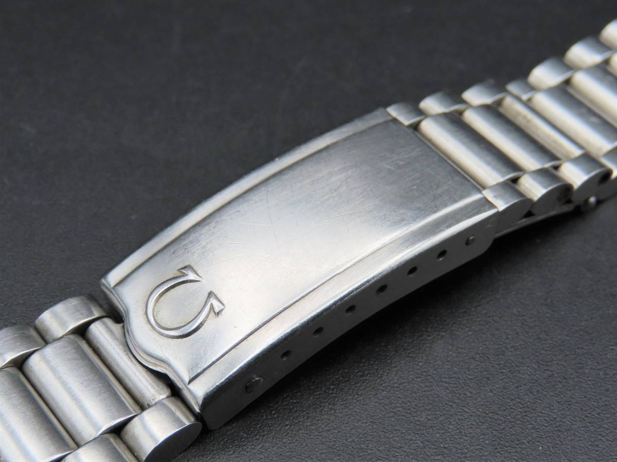 1円~! OMEGA オメガ純正ブレス1171 FF676 取り付け幅20mm