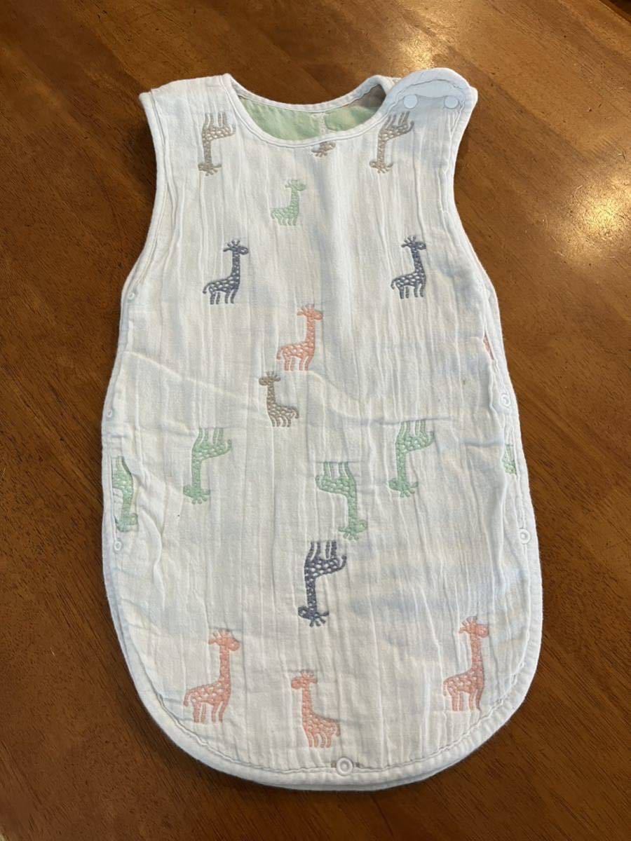  sleeper gauze cloth baby .. nightwear. on . giraffe pattern 