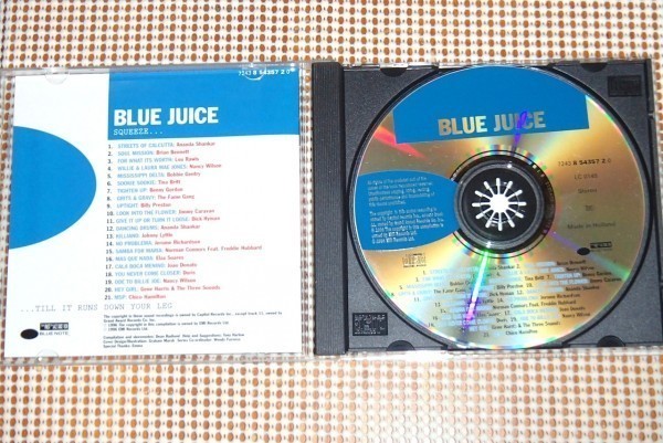 廃盤 Blue Juice / BLUE NOTE 名シリーズ / Chico Hamilton Elza Soares Gene Harris Doris Benny Gordon Fame Gang Ananda Shankar 等収録_画像2