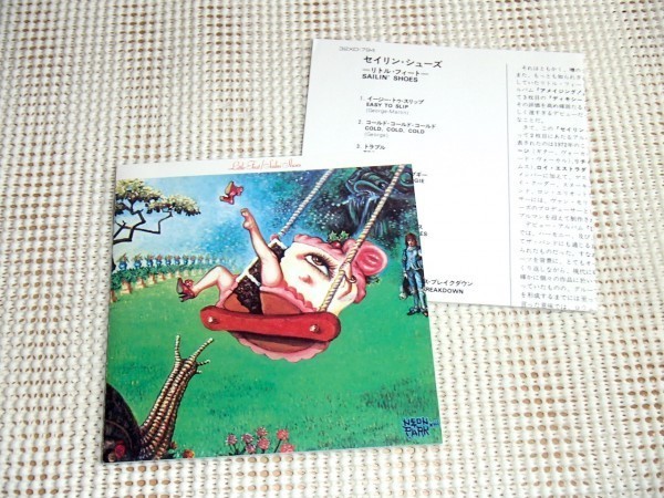 初期廃盤 Little Feat リトル フィート Sailin' Shoes / Lowell George Roy Estrada (ex: Mothers )在籍 Sneaky Pete Ron Elliott 32XD 794_画像1