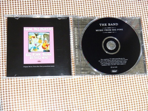 20曲収録盤 The Band ザ バンド Music From Big Pink / US サザンロック 歴史的名作 / Rick Danko Robbie Robertson Richard Manuel 在籍