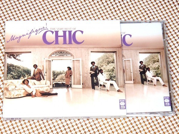 廃盤 2CD Magnifique ! The Very Best Of Chic シック /RHINO/37曲入 FUNK DISCO 教典的良ベスト/Nile Rodgers Bernard Edwards Norma Jean_画像1