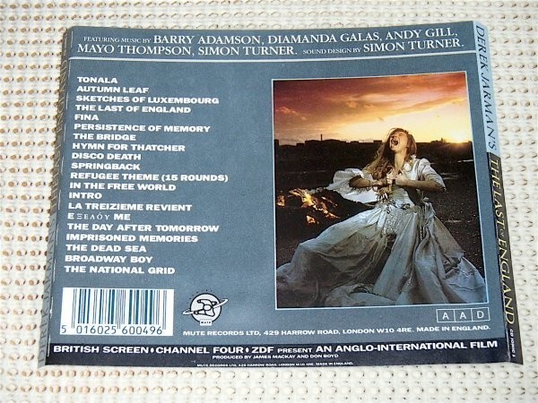 The Sensational Williams Brothers CD 廃盤 廃盤 Derek Jarman The Last Of England ラスト オブ