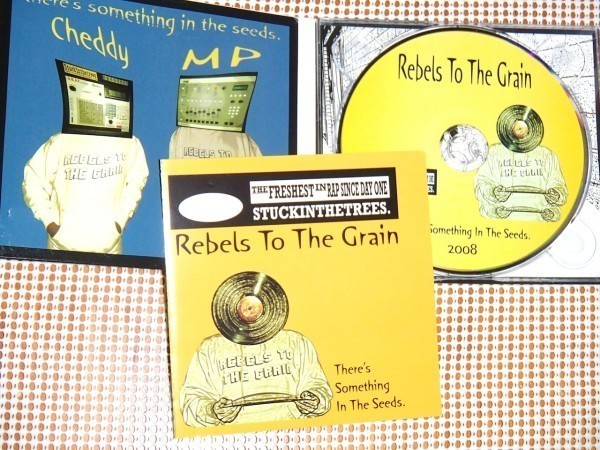 レア 4000枚限定 廃盤 Rebels To The Grain レベルス トゥー ザ グレイン There's Something In Seeds / 西海岸 SP + MPC 使用 Dopeな1枚