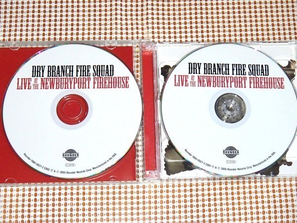 廃盤 2CD Dry Branch Fire Squad Live At The Newburyport Firehouse / ROUNDER/ Ron Thomason / Bill Monroe カヴァー収録/ バンジョー_画像2