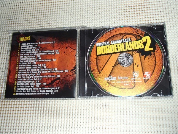 廃盤 Borderlands 2 Original Soundtrack ボーダーランズ 2 ゲーム サントラ / Jesper Kyd Sascha Dikiciyan Raison Varner Cris Velasco_画像2