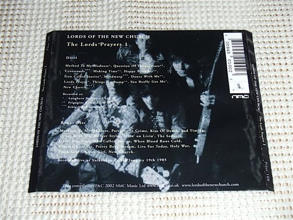 廃盤 2CD Lords Of The New Church ローズ オブ ザ ニュー チャーチ The Lords Prayers I /ex: Dead Boys Damned Sham 69 Barracudas 集結
