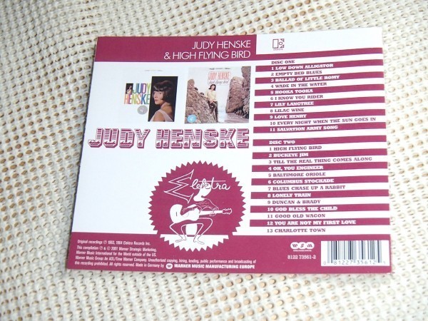 廃盤 2CD Judy Henske + High Flying Bird ジュディ ヘンスキ /US 女性 ボーカル / Jimmy Bond Earl Palmer Jack Marshall 等参加/ Rosebud