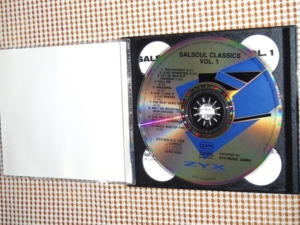 廃盤 2CD Salsoul Classics Vol. 1 / サルソウル 20曲入良質コンピ/ Joe Bataan Instant Funk Loleatta Holloway Ripple Skyy Aurra 等収録