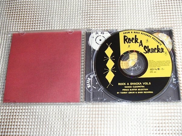 廃盤 Rock A Shacka Vol 5 Dance Cleopatra Prince Buster Best プリンス バスター / tommy ( Drum&Bass Records )選曲 良質ベスト スカ_画像2
