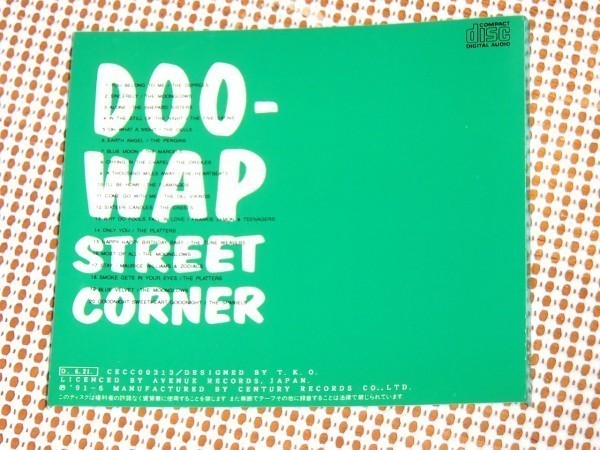 レア 廃盤 DOO-WAP STREET CORNER / ドゥワップ 素晴らしいコンピ/ DUPREES MOONGLOWS DELLS PENGINS FLAMINGOS PLATTERS SPANIELS 等収録