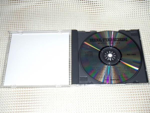 廃盤 高音質 beatles for sale ビートルズ ORIGINAL STEREO RECORDING PCS 3062 special limited edition / masterdisc / Paul McCartney_画像2