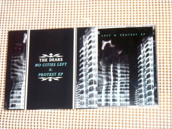 美盤 廃盤 2CD The Dears ディアーズ No Cities Left & Protest EP / Bella Union / モントリオール発 美メロ+ smiths 的叙情感 良作