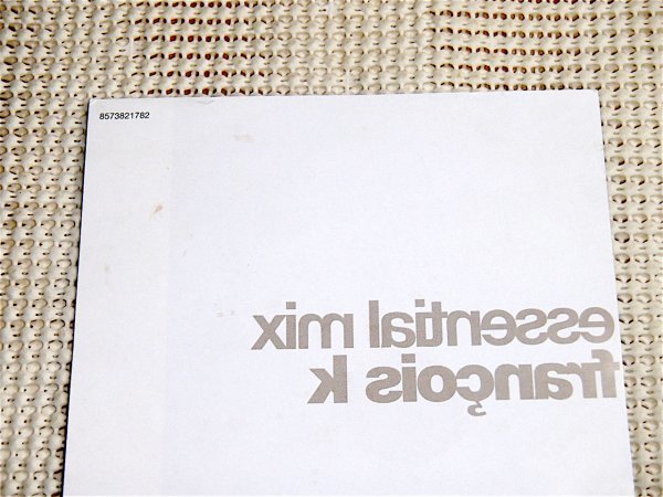 廃盤 2CD Francois K フランソワk Essential Mix / Funk Masters Maurizio James Brown Kraftwerk King Tubby 等使用 ジャンル横断 強烈MIX