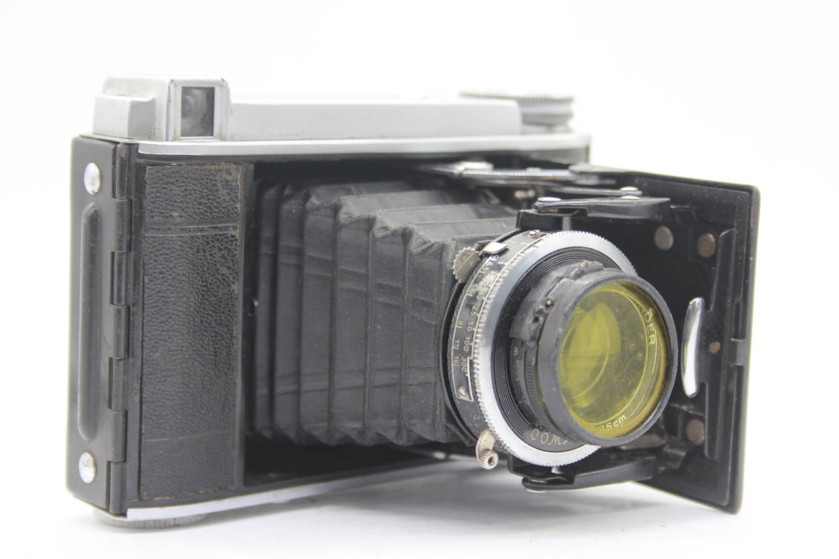 【訳あり品】 フォクトレンダー Voigtlander Bessa46 Skopar 7.5cm F3.5 蛇腹カメラ C4172の画像2