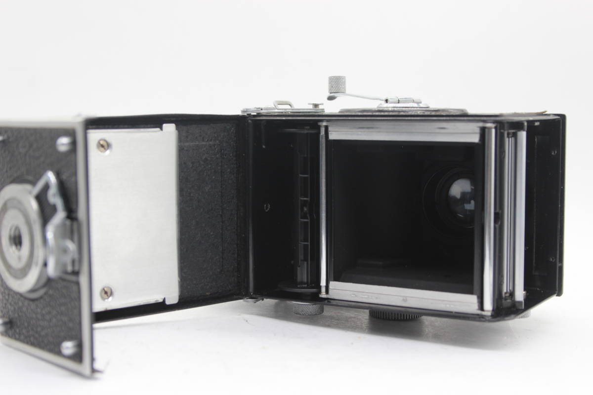 【訳あり品】 ローライ Rolleiflex DRP DRGM Heidoscop-Anastigmat F2.8 7.5cm F3.5 二眼カメラ C4127の画像8