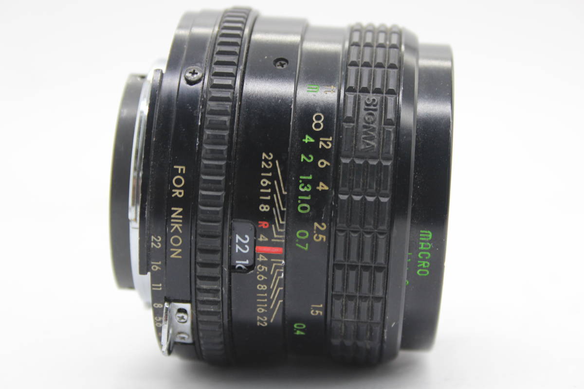 【訳あり品】 シグマ Sigma Mini-Wide Multi-Coated 28mm F2.8 ニコン Ai-sマウント レンズ C4177_画像3
