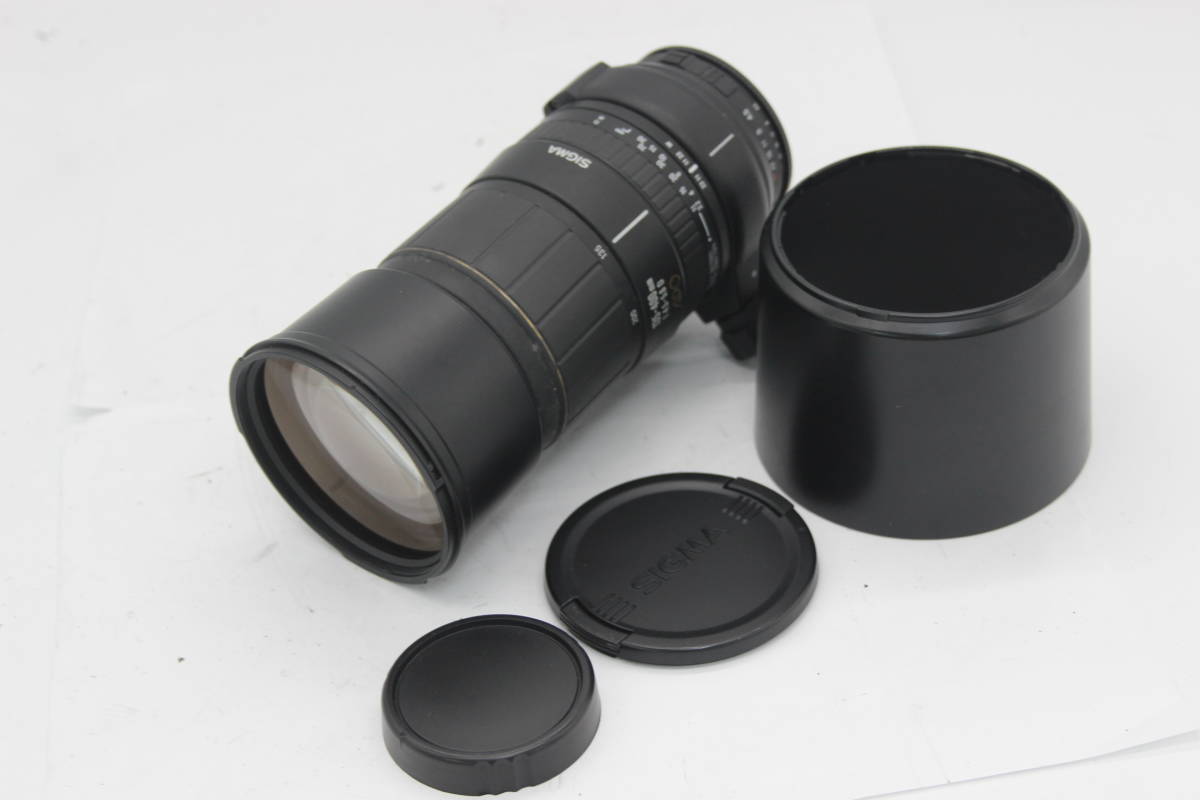 【返品保証】 シグマ Sigma APO 135-400mm F4.5-5.6 D ニコンマウント EOSアダプター付き レンズ C4184