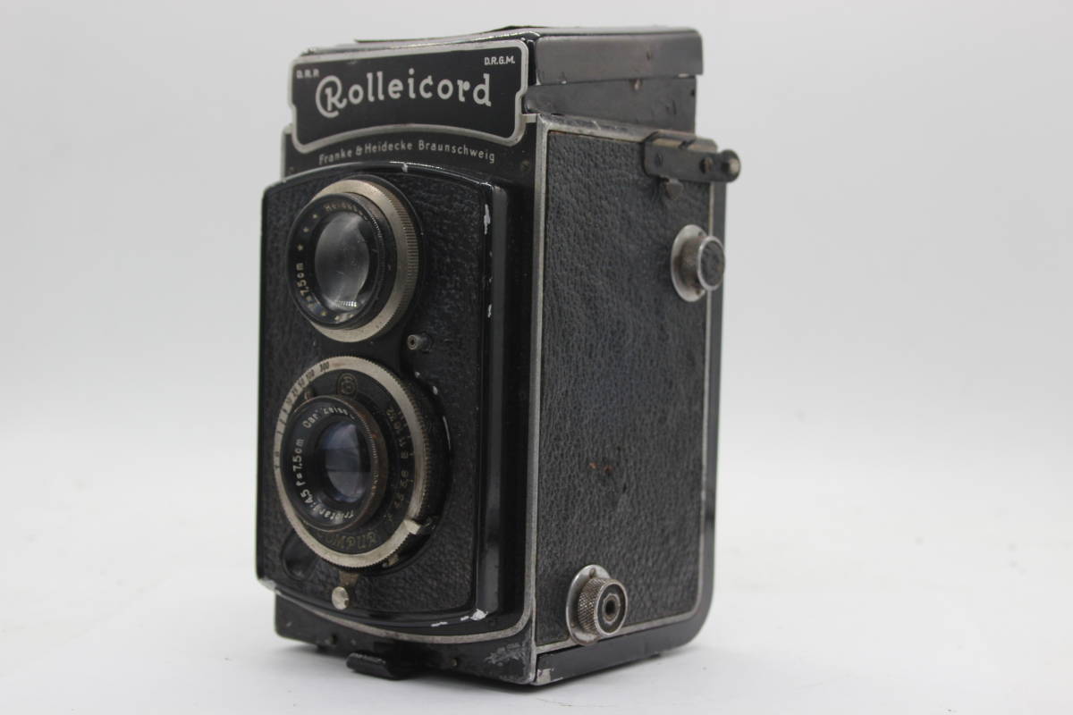 【訳あり品】 ローライ Rolleicord Carl Zeiss Jena 7.5cm F4.5 二眼カメラ C4460のサムネイル