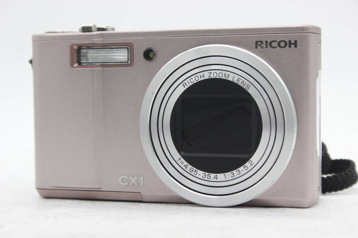 Yahoo!オークション - 【返品保証】 リコー Ricoh CX1 ピンク 7.1x...