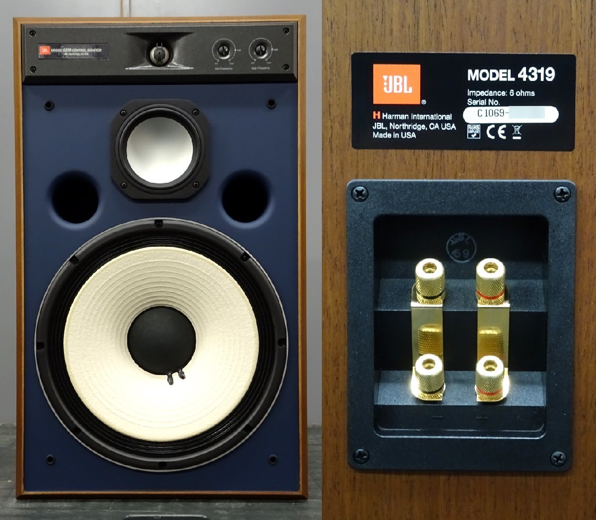 Yahoo!オークション - JBL 4319 300mm 3ウェイ ブックシェルフ型 Yahoo!オークション - JBL 4319 300mm 3ウェイ ブックシェルフ型