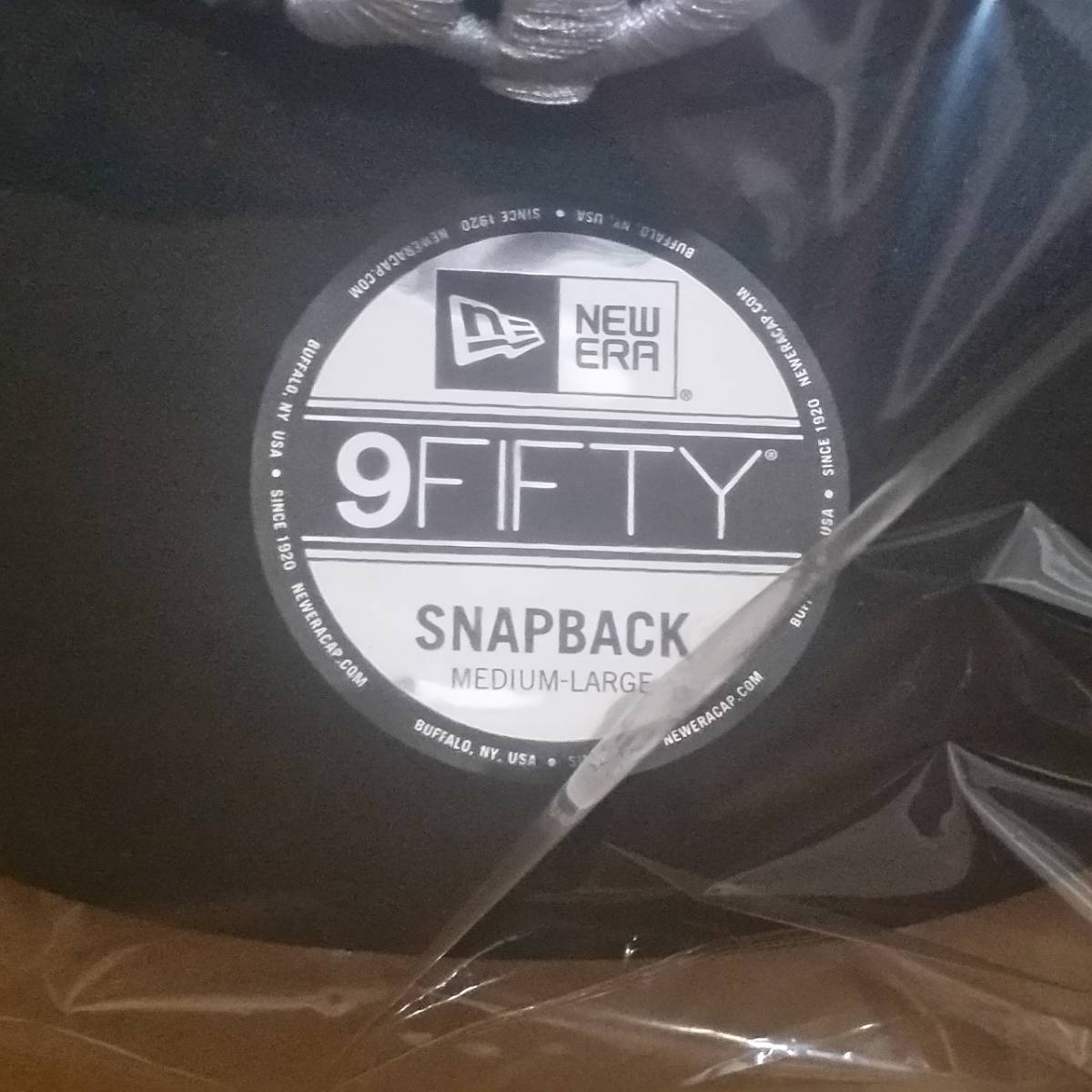 9FIFTY DOWNTOWN New Era イニシャルロゴ ブラック M/L 新品 国内正規品 ダウンタウン ニューエラ