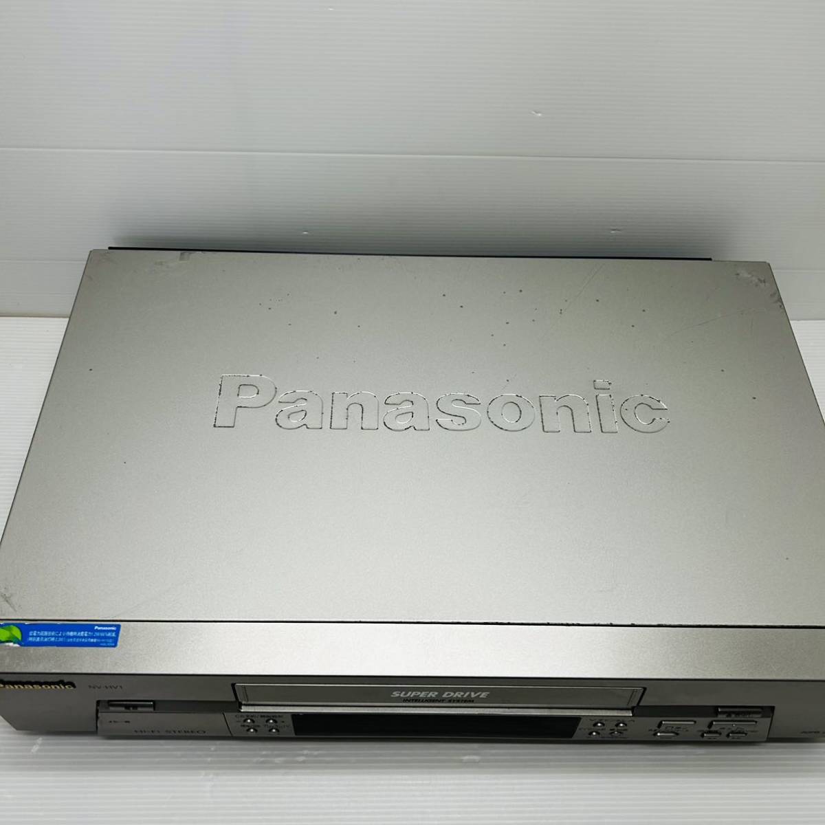 Panasonic NV-HV1 VHSビデオデッキ 分解メンテナンス済み　付属品完備　送料無料