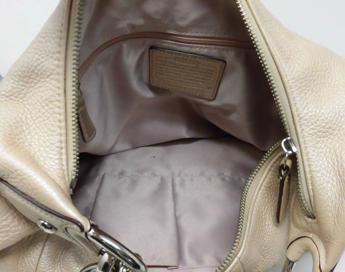 コーチ レザー クリスティン 2way ショルダーバッグ 16787 COACH コーチ 16787 クリスティン レザー ラージ ホーボー 斜