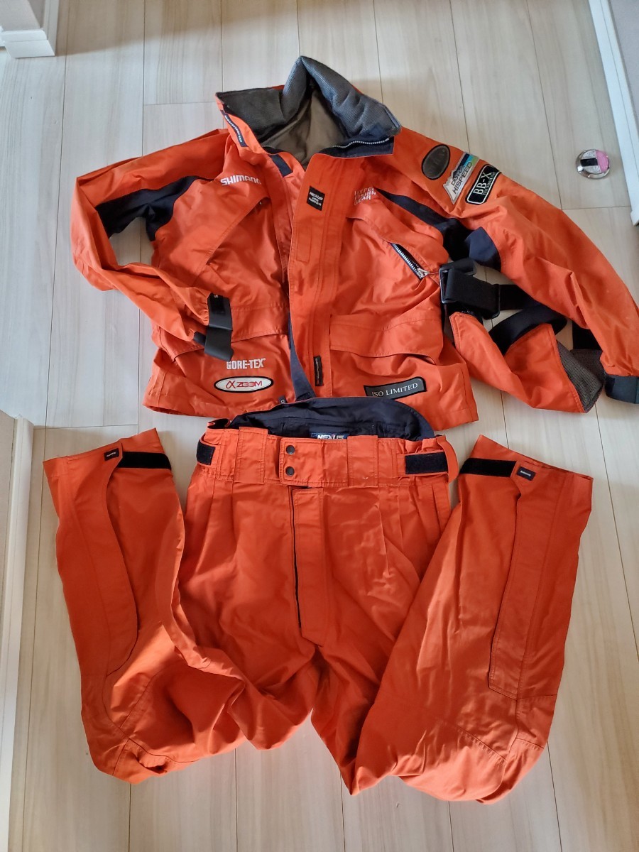 SHIMANO シマノ GORE-TEX ネクサス rainwear ウェア RA-115E SHIMANO シマノ GORE-TEX ネクサス rainwear ウェア RA-115E