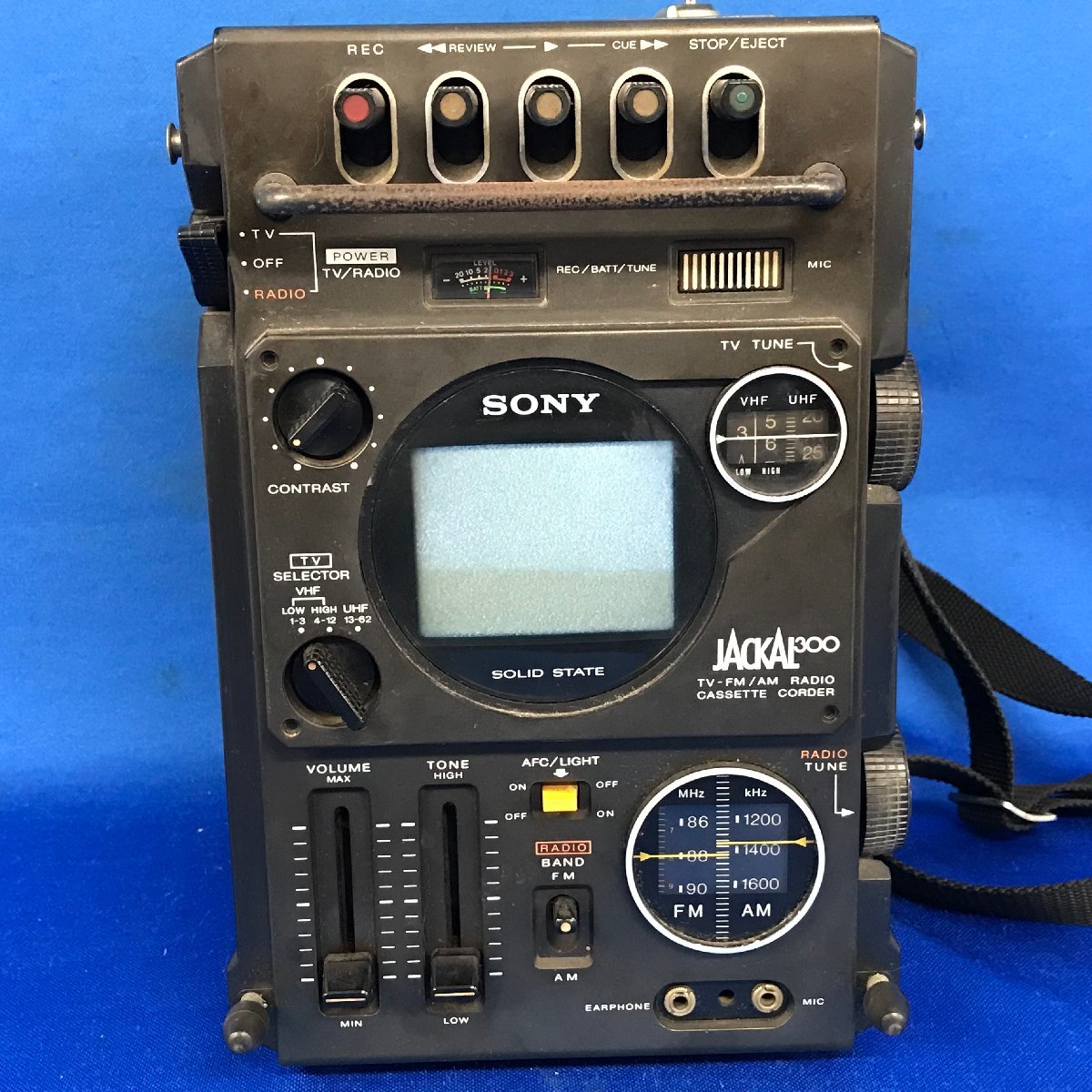 カセットデッキ ☆20―034☆ラジカセ ソニー JACKAL FX-300 ※動作