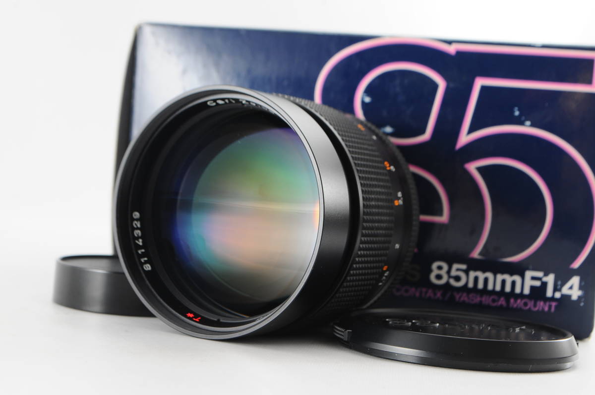 ☆新品級・超美品☆ CONTAX コンタックス Carl Zeiss Planar 85mm F1.4