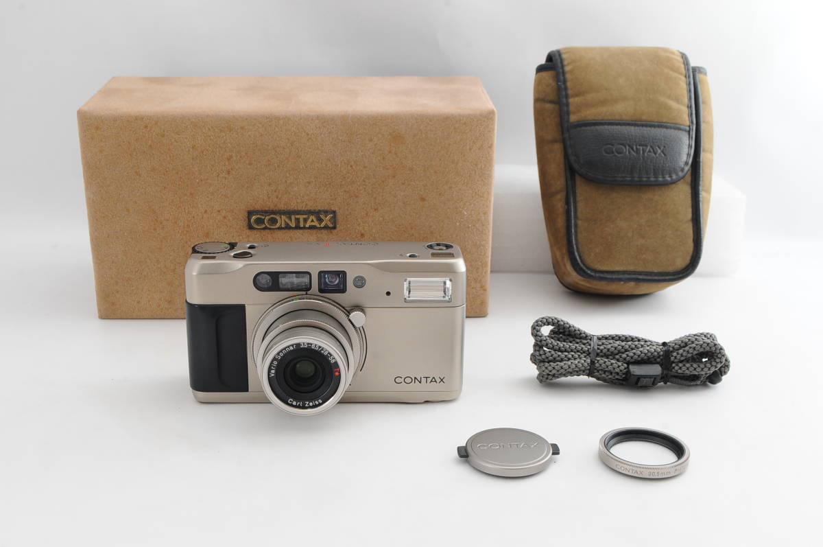 CONTAX TVS ★綺麗な外観・光学！全ての動作確認済! 完動品！