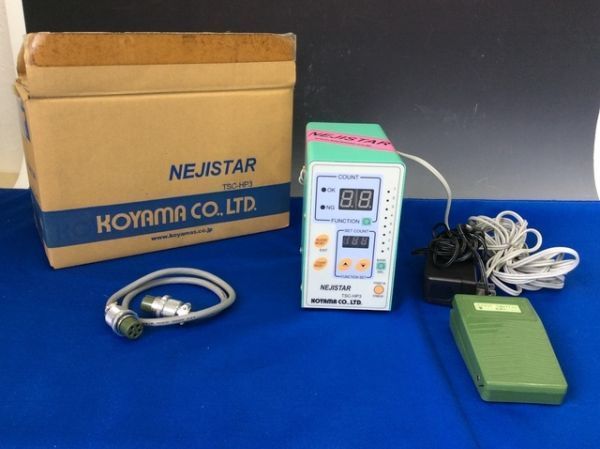 ねじ締め忘れ防止カウンター 株式会社小山 NEJISTAR ネジスター 1台