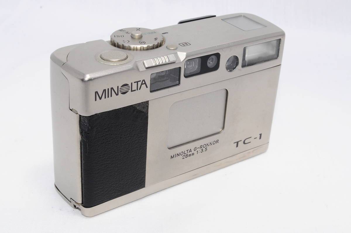 MINOLTA ミノルタ TC-1 G-ROKKOR 28mm F3.5 高級コンパクトフィルム